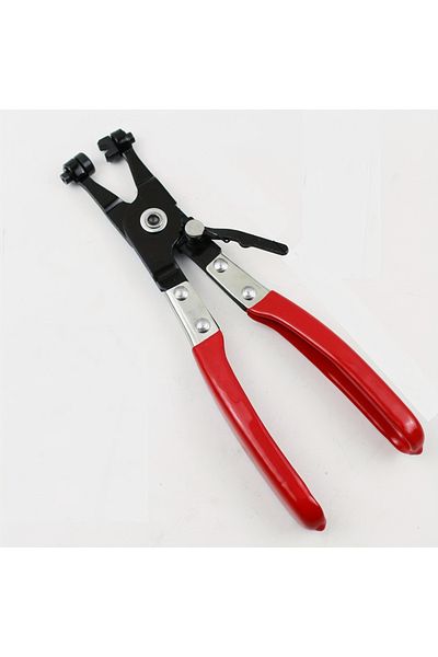 Choice White 1pcscar Tube Clamp Long Automotive Hose Clamp Pliers Straight Throat Tube Bundle Clamp Removal