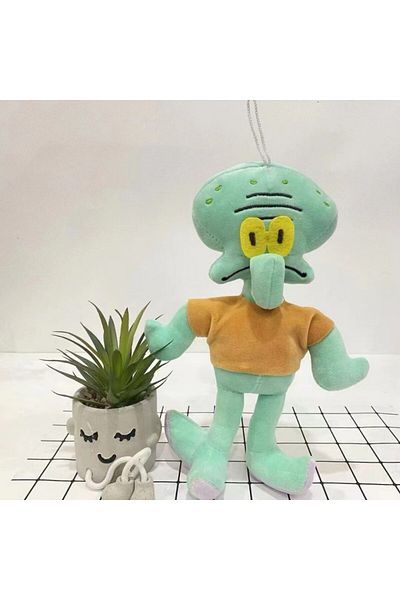 Potdemiel 25cm Anime Spongebob Squarepants Patrick Star Squidward Eugene H. Krabs Gary Kawaii Cartoon Stuffed