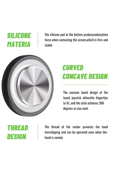 Choice Mobile Gaming Controller Game Trigger for Aim Shooting Gamepad Joystick Controller Metal Button F...