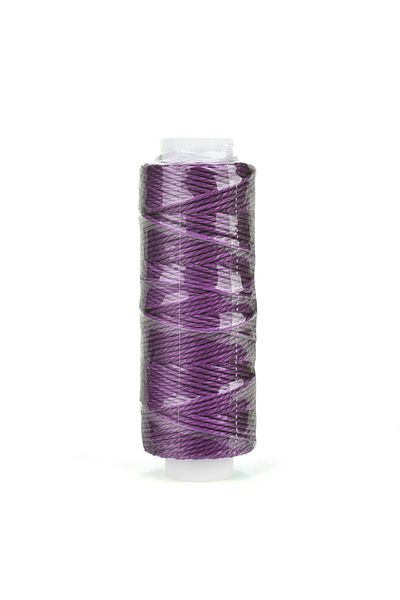 Choice 32-purple 0.65mm Leather Waxed Thread Cord For Diy Handicraft Tool Hand Stitching Thread 25 Meters R