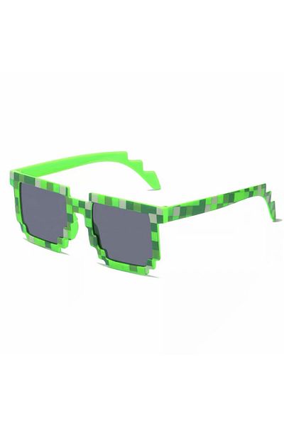 Choice Wd-yj-1 Kids And Adults Sunglasses Cosplay Action Game Peripheral Toy Square Glasses Pixel Mosaic Su