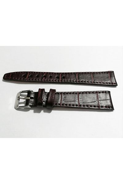 FADO &Bitter Brown Genuine Leather Watch Band Compatible with Every Watch 18 mm (103)