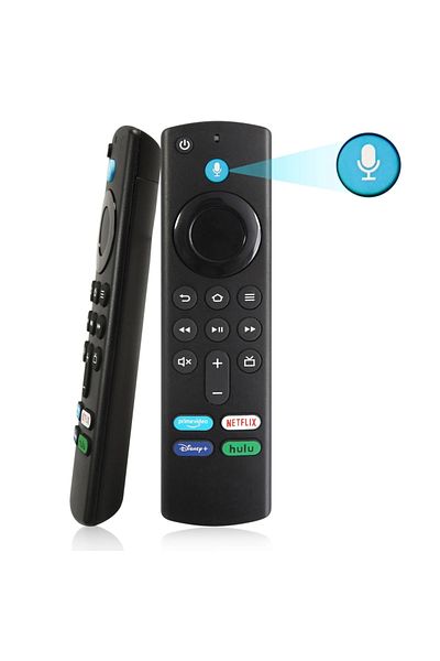 Choice Black Replacement Bluetooth Voice Remote Control For Fire Tv Stick 4k Max 3rd Gen Stick Lite Cube Sm