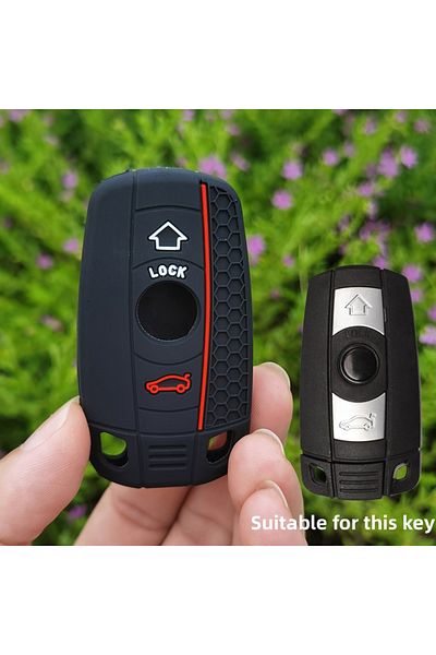 Choice Black Silicone Car Remote Key Case Cover Shell For Bmw X1 X5 X6 Z4 E90 E60 E70 E87 3 5 6 Series M3 M