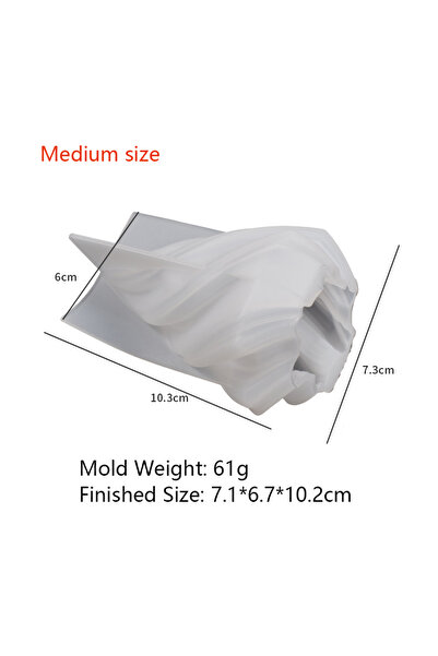 Choice قالب شمعة من السيليكون على شكل عمود روماني متوسط الحجم، شموع معطرة مدب...