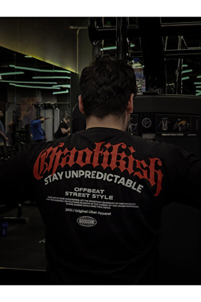 Liber Chaotikish - %100 Pamuk Oversize Tshirt