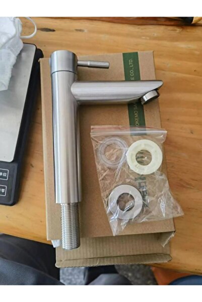 Choice صنبور حوض باللون الفضي مصنوع من الفولاذ المقاوم للصدأ 304، صنبور مياه ...