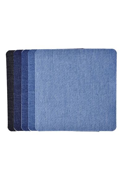 Choice 5pcs 12.5x12.5cm 25/20/5 Pcs Denim Patches Diy Iron On Denim Elbow Patches Repair Pants For Jean Clo