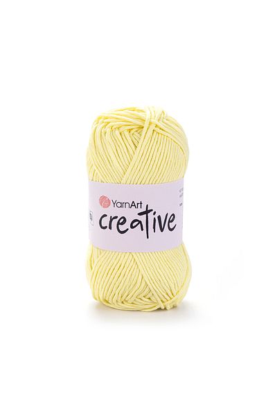 Yarnart Creative - Χειροποίητο Νήμα Πλεξίματος Κίτρινο-224