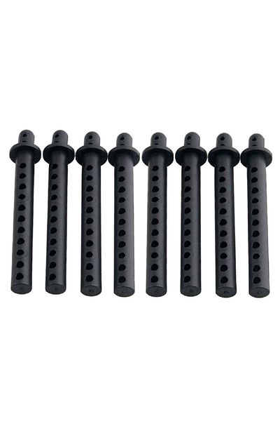 Choice 68mm 8pcs Plastic Body Post Rc Car Shell Holder Mounts Compatible With 1/10 4wd Remote Control Car O