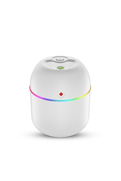Choice White Mini Portable Air Humidifier Usb Atomizer Aroma Diffuser Desktop Indoor Household Mute Hydrati