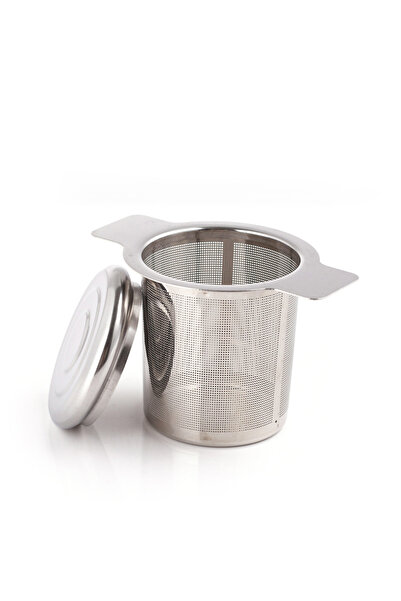 Choice CW16639602 قطعة واحدة من مصفاة الشاي عالية الجودة من الفولاذ المقاوم للصدأ ومصفاة الشاي والقهوة وشبكة التسرب ثنائية الأذن