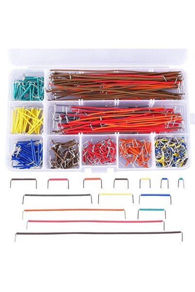 Choice 560pcs kit 560 Pieces Jumper Wire Kit 14 Lengths Assorted Preformed Br...
