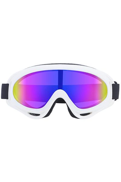 Choice White Ski Goggle Skiing Goggles Cycling Motorcycle Windproof Goggles Anti-fog Uv400 Snowboard Snow G