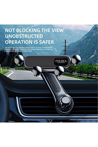 Choice حامل هاتف للسيارة باللون الأسود الأحدث بمشبك تثبيت فتحة تهوية الهواء و...