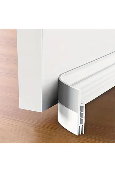 Choice 1m White Door Bottom Seal Strip Under Door Weatherstrip Sealing Strips Draft Stopper Door Seal Anti-