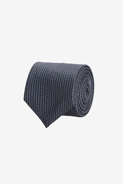 ALTINYILDIZ CLASSICS Cravată pentru bărbați cu model negru-antracit