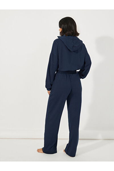 Styli Gathered Hem & Waist Hoodie & Jogger Lounge Set