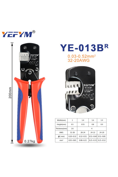 Choice YE-013BR JST DuPont Terminals XH2.54/PH2.0/ZH1.5/SH1.0/ DuPont 2.0/251...