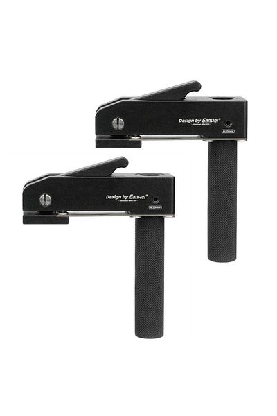 Wnew For 19mm Dog Hole 2pc Woodworking Desktop Quick Acting Hold Down Clamp Desktop Clip Fast Fixed Clip