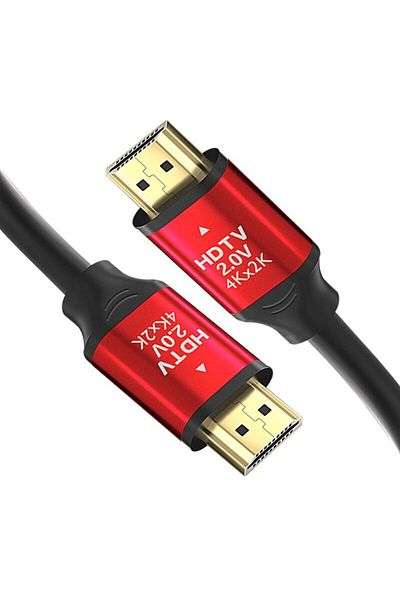 Choice كابل 1.5 متر أحمر عالي الدقة 4K 60 هرتز 19 1 Od7.0 عالي الدقة 2.0 فولت متوافق مع شاشة عرض جهاز العرض PS5 وشاشة التلفزيون