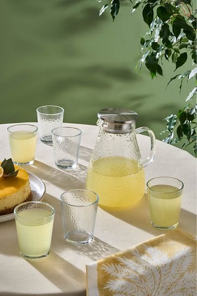 Karaca 7 Piece Transparent Luminous Cup Set