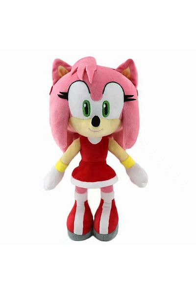 Choice Suoni Maorong01 New 30cm Sonic Peluches Toy Cartoon Hedgehog Amy Rose Knuckle Tail Soft Stuffed Dol