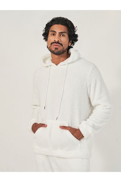 Styli Fleece Hoodie & Cuffed Joggers Set