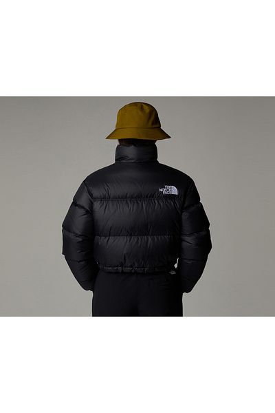 THE NORTH FACE Nuptse Short Women's Outdoor Coat - 700 Goose Feather, Colorful