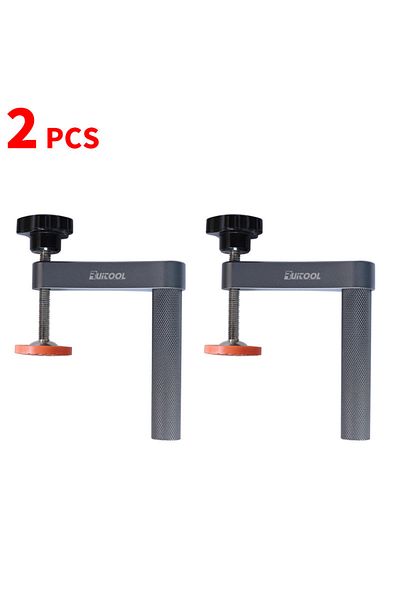 Choice 19mm Dog Hole Clamp 2pcs Dog Hole Clamp 3/4" 19mm Woodworking Bench Stop Bench Dog Clamp Aluminum Al