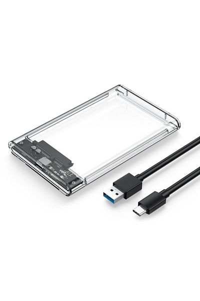 Choice Black 2.5 Inch Usb 3.0 External Hard Drive Enclosure Sata To Usb3.0 Uasp Clear Portable Hard Drive C