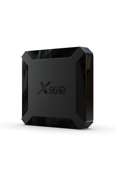 Choice حزمة قابس الاتحاد الأوروبي 1 2 جيجابايت 16 جيجابايت X96q 2 جيجابايت 16 جيجابايت Android 10.0 Tv Box Allwinner H313 رباعي النواة 4k 2.4 جرام واي فاي Goog