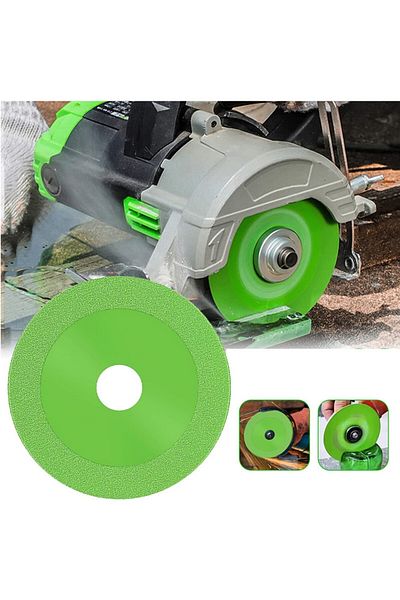 L-FIRST 1.5mm 100mm 20mm Multipurpose Cutting 1pc Glass Cutting Disc, 4" Glass Ceramic Diamond Cutting Disc,