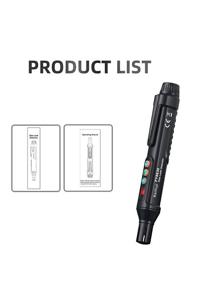 Mastfuyi FY8830 Gas Leak Detector Natural Gas Detector With Audible Visual Alarm Portable Gas Sni...