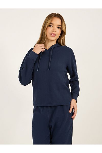 Styli Waffle Knit Hoodie & Cuffed Joggers Co-Ords