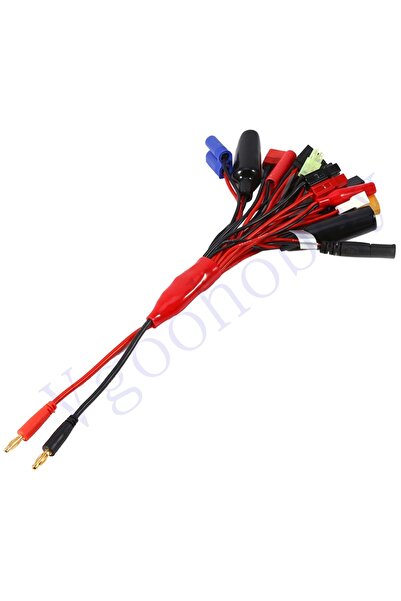 Choice 19 in 1 RC Lipo Battery Multi Charger Adapter Lead Cable Converter Replacement for Traxxas Tamiya...
