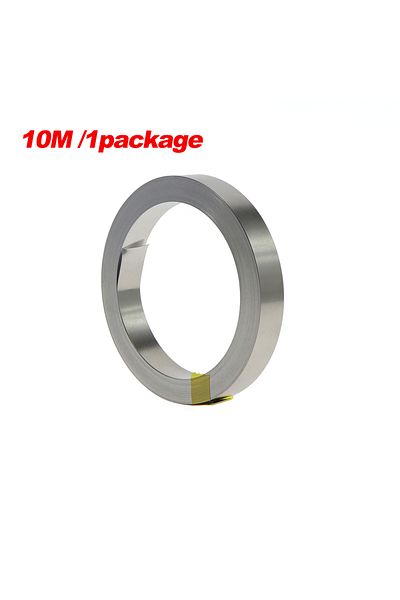 DSUNYK 0.15x8 10m Nickel Plated Strip 18650 Battery Nickel Sheet Plate Connector 0.1mm 0.15mm 0.2mm Steel B