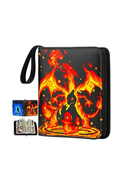 Choice Top-c Trading Card Binder-4 Pocket, 400 Pockets Card Holder Album With 50 Removable Sleeves, Portabl