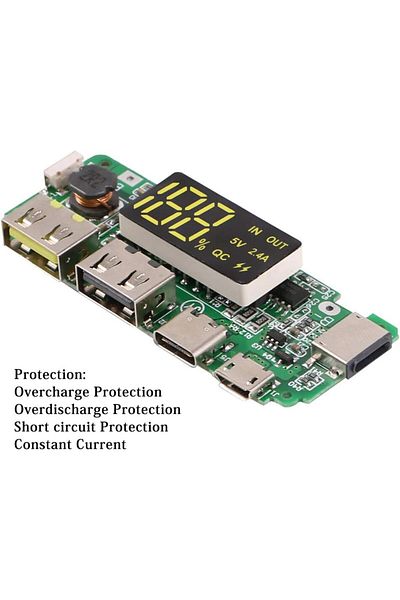 Choice Dual Usb 18650 Charging Board Dual Usb 5v 2.4a Mobile Power Bank Module 186 50 Lithium Battery Charg