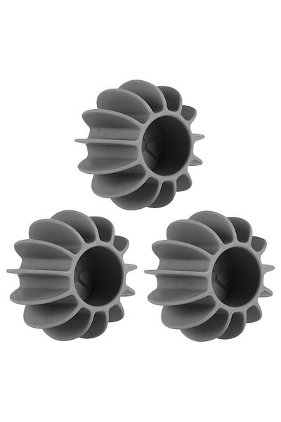 Choice Jit-003-3pcs-gery Laundry Ball Reusable Silicone Clothes Hair Cleaning Tools Pet Hair Remover Washin