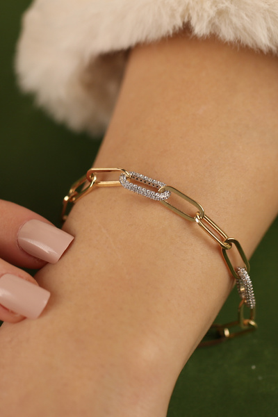 Çgk Çiğdem Gürel Kuyumculuk Ataç Altın Bileklik