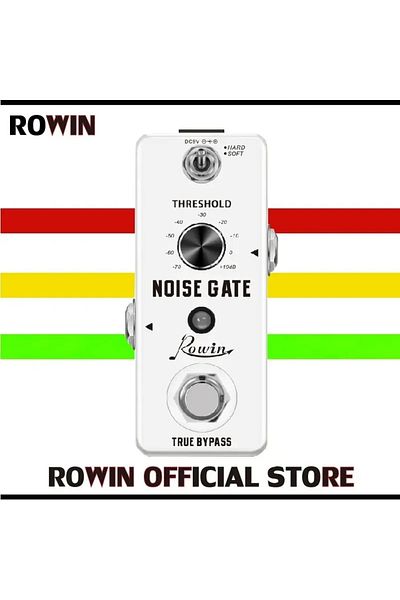 Choice White Lef-319 Rowin Noise Gate Guitar Pedal Guitar Effect Pedals Noise Suppression Effects For Elect