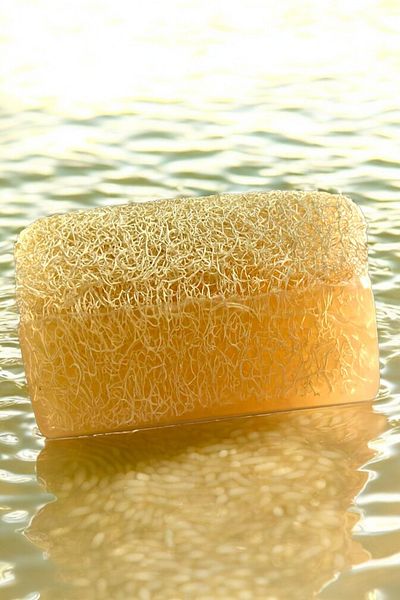 EM AMANOS BEAUTY Natural Pumpkin Fiber Rice Extract Soap Natural Skin Whitening Anti-Blemish Antioxidant Provides Protection