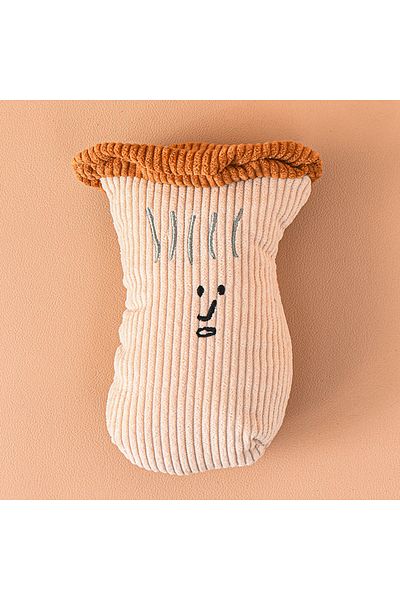 Choice S Mushroom Pet Dog Plush Noise Chewing Toy Be Endurable Onion Mushroom Garlic Vegetable Series Dog T