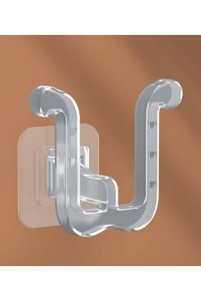 Choice Transparent 3pcs U-shaped Slipper Rack Wall Mounted Perforated Toilet Drainage Storage Rack Bathroom