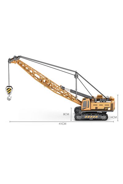 Choice Yellow Crane Toys For Boys Alloy Tractor Kids Excavator Bulldozer Miniature Crane Truck Model Diecas