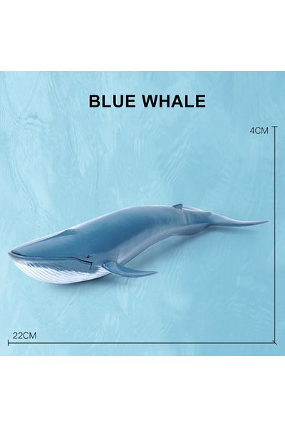 Choice Blue Whale Simulation Marine Sea Life Whale Figurines Shark Cachalot Action Figures Ocean Animal Mod