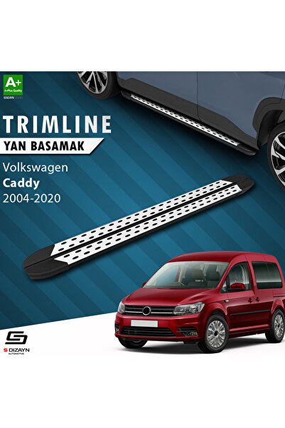 S Dizayn S-Dizayn VW Caddy 3 TrimLine Gri Yan Basamak 193 Cm 2004-2020 A+ Kal...