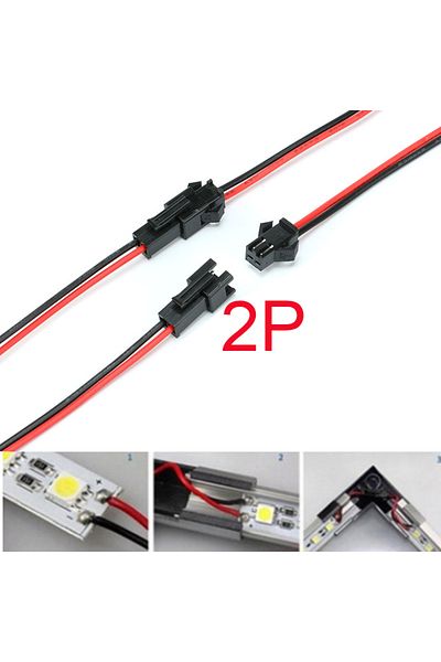 Choice 1-50 pairs 2/3/4 Pin SM JST Plug Male and Female Wire Connector  for Led Strip RGB 5050 3528 WS28...
