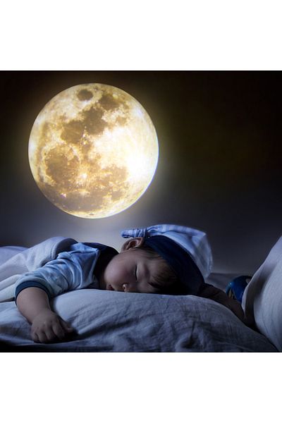 Choice Brown Ins Moon Projector Light Background Projector Photo Props Birthday Party Decoration Wall Light